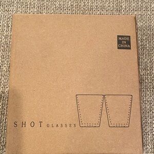 Shot Glasses Set of 4 1.5oz